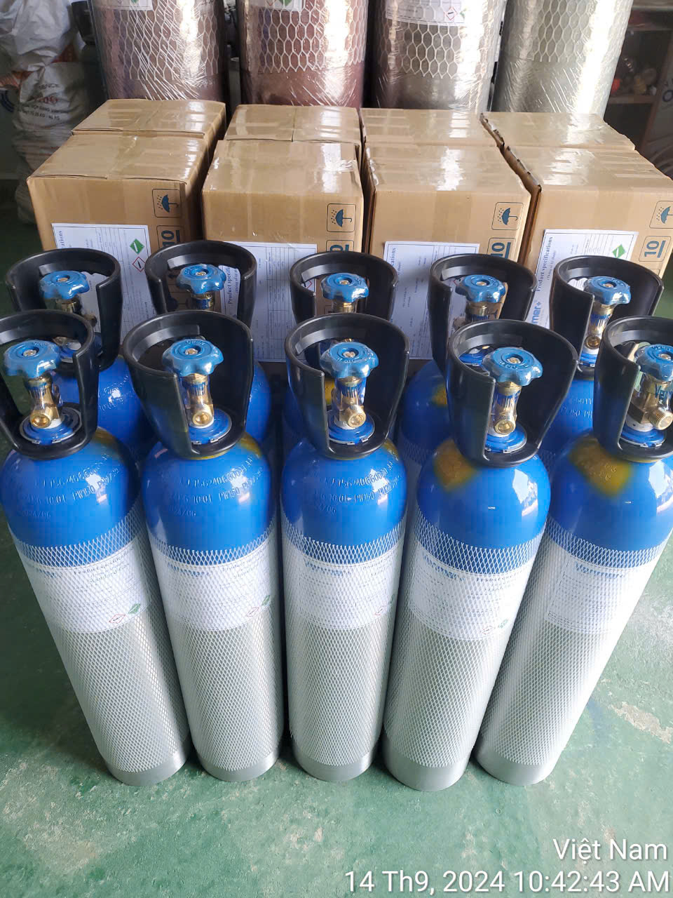 Cung cấp khí Ar (Argon) tinh khiết