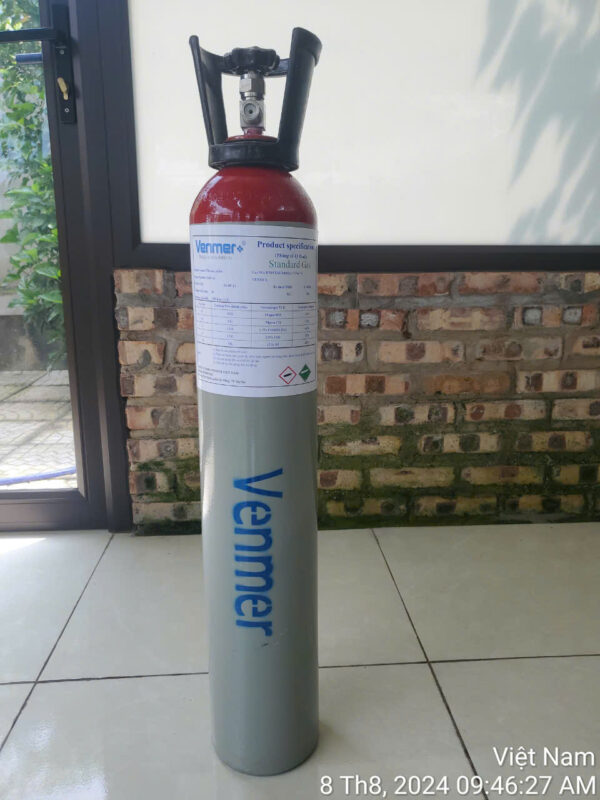 Khí Chuẩn 100ppm NO