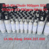 Khí Chuẩn 900ppm SO2 350ppm CO 450ppm NO in N2