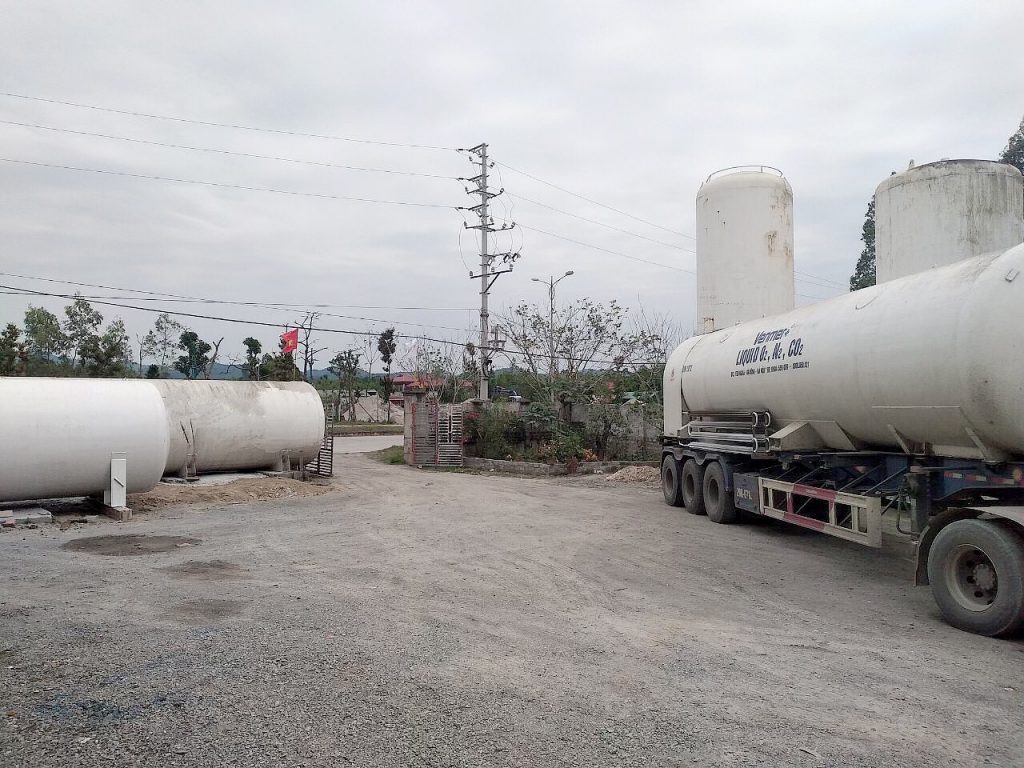 Khí CO2 tại Khánh Hoà