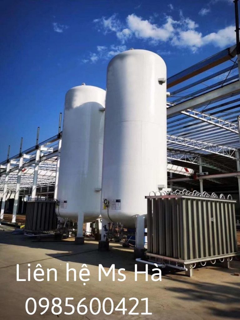 Bồn CO2 lỏng tại Cà Mau